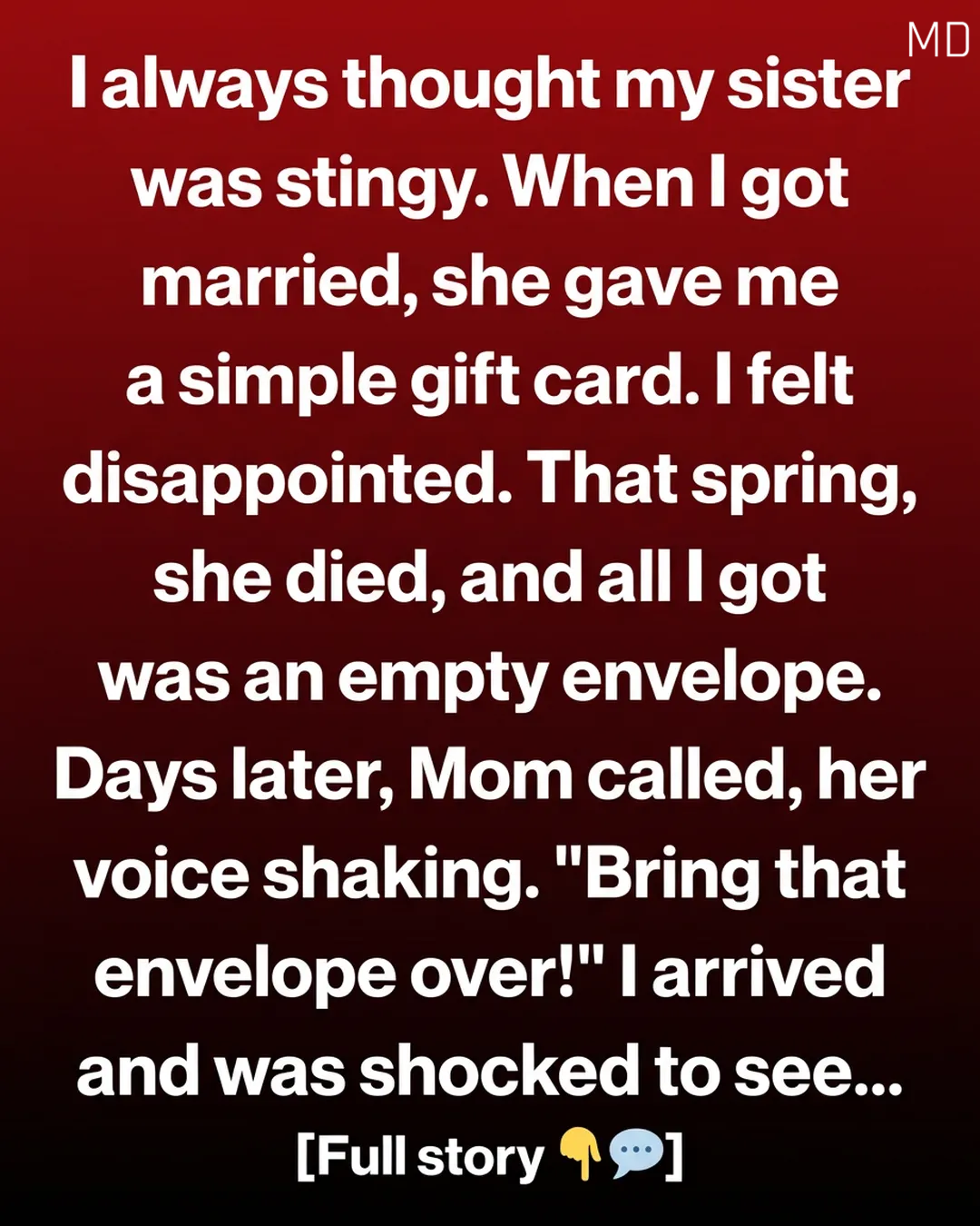 I Thought My Sister Was Just Careful With Money—After She Passed Away, I Learned the Loving Surprise She Had Planned for Me