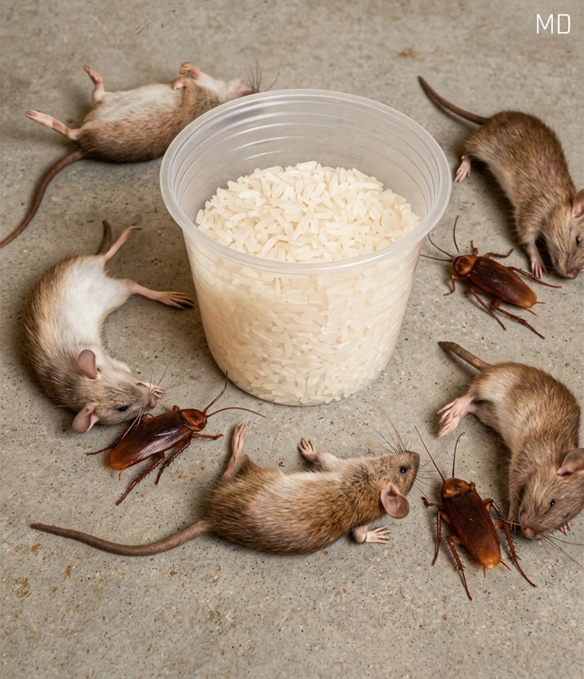 How Rice Can Be Used in Simple Home Methods to Help Manage Rats and Cockroaches