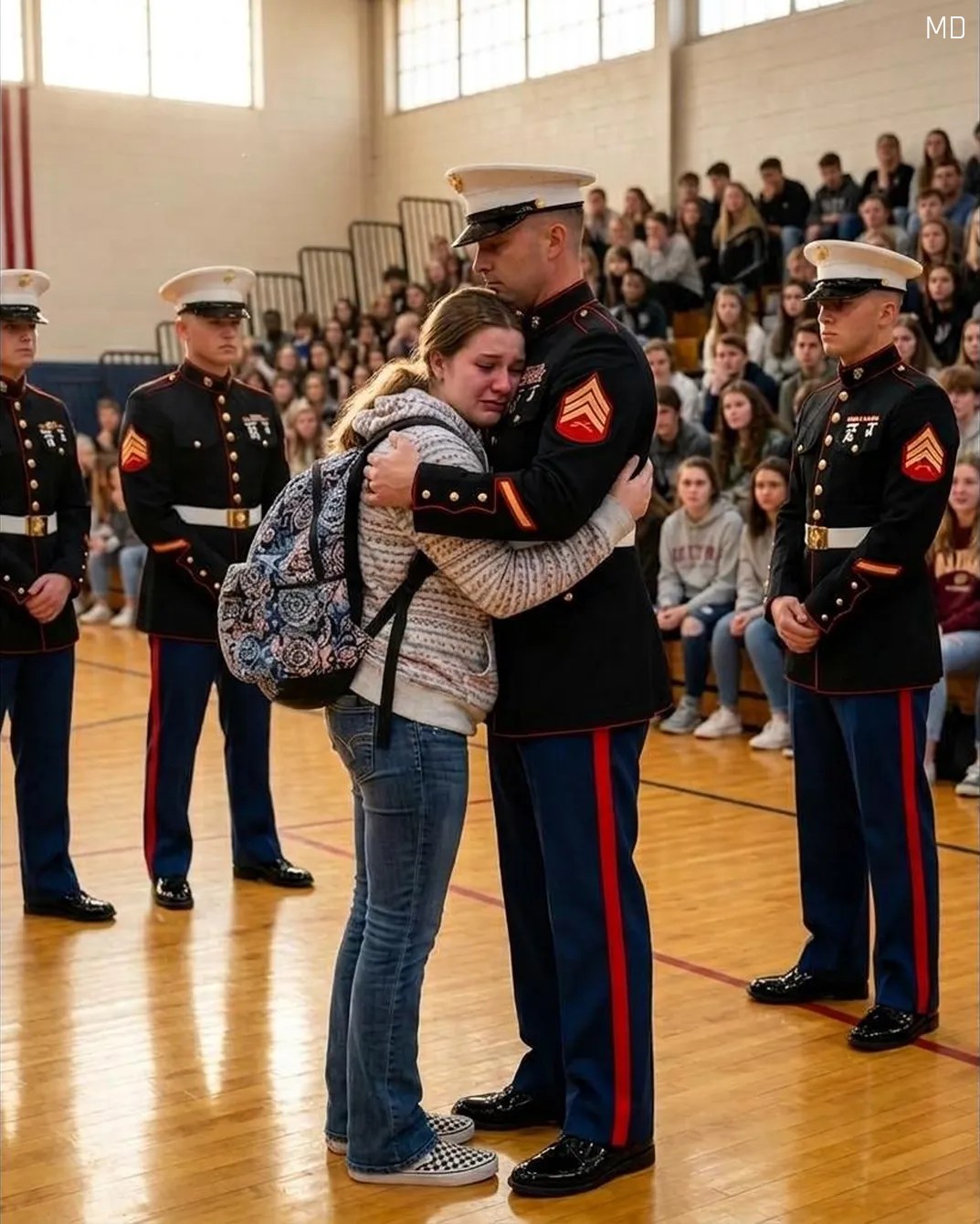 My Daughter Was Given Detention for Defending Her Late Father—Then an Unexpected School Assembly Changed Everything