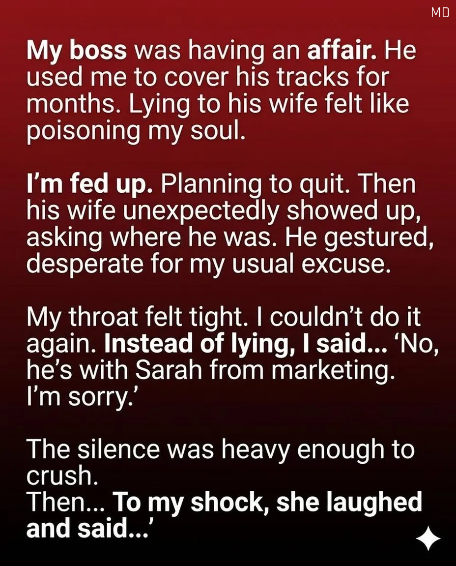 I Covered for My Boss for Months—Until I Finally Chose to Tell the Truth