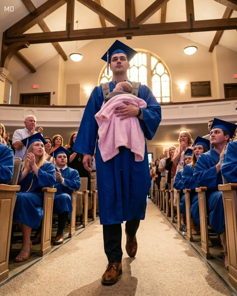 My Son Walked Across the Graduation Stage Holding a Baby—Then He Shared a Powerful Message