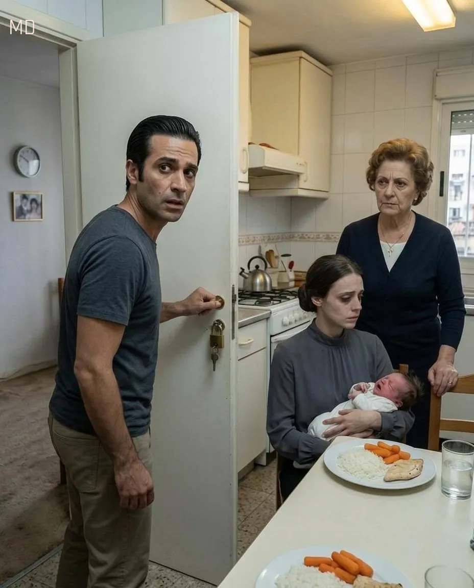 My Mom Came to “Help” After My Wife’s C-Section, Changed the Kitchen Lock, and Controlled the Food—Until I Checked the Fridge One Night