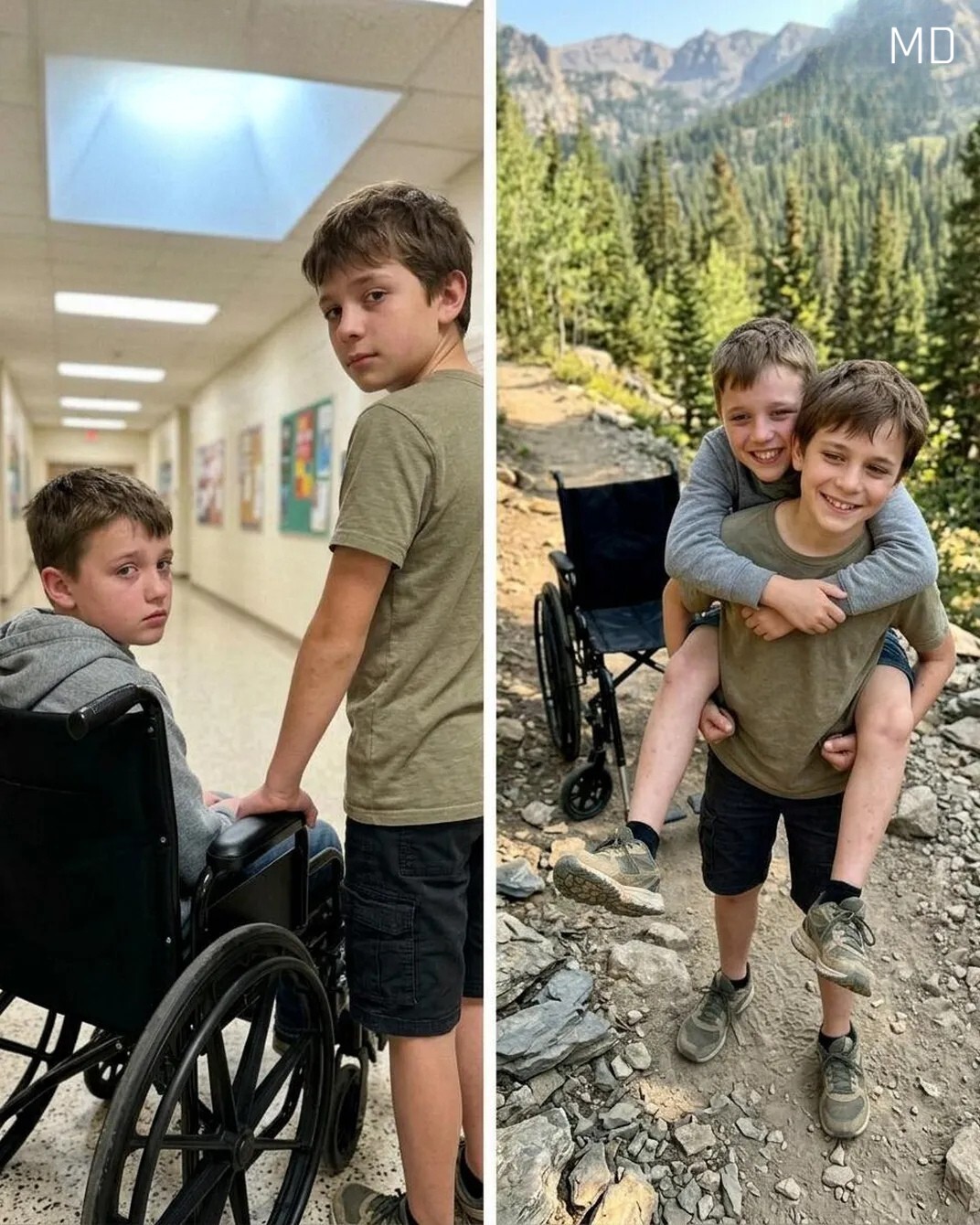A Simple Act of Kindness on a School Trip Led to a Heartwarming Moment the Next Day