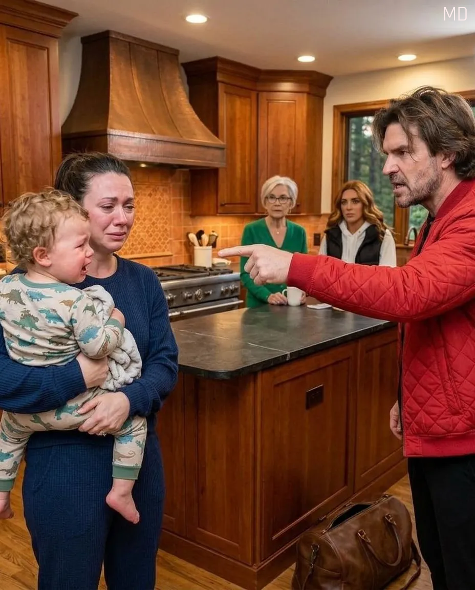 When I Returned Home After Five Days Away, I Found My Wife Caring for Our Sick Toddler Alone While My Family Sat Nearby Distracted by Their Phones