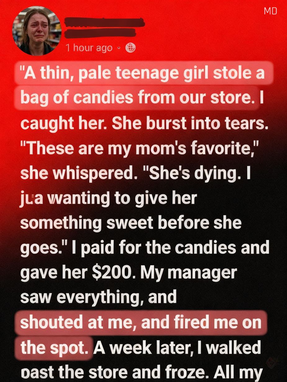 I Lost My Job After Helping a Struggling Teenager — What Happened Next Brought an Entire Community Together